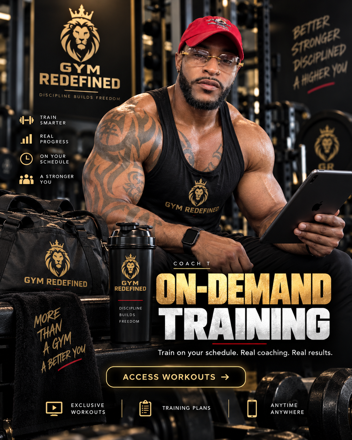 Watch Coach Thad’s workouts on TikTok
